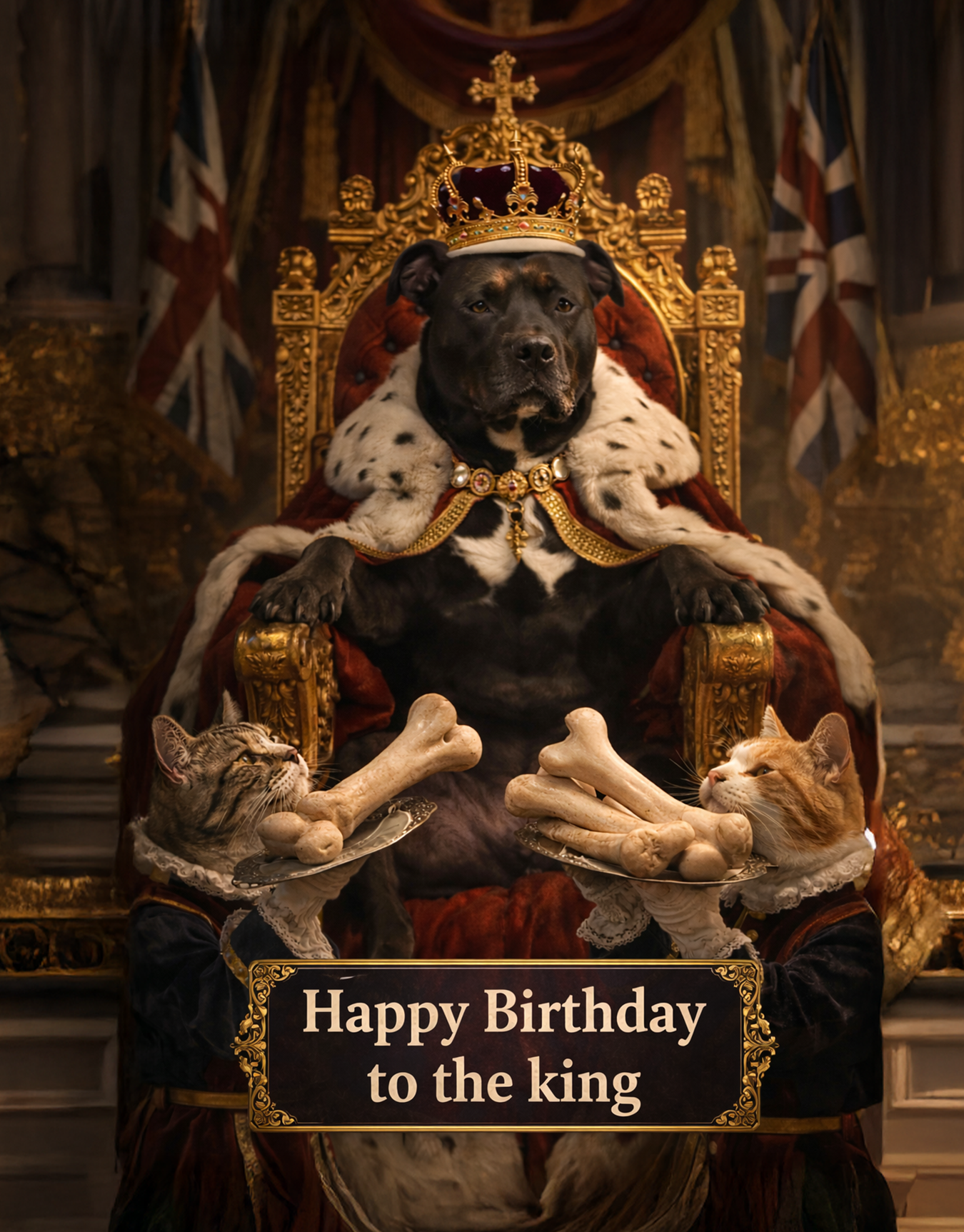 Dog King Birthday